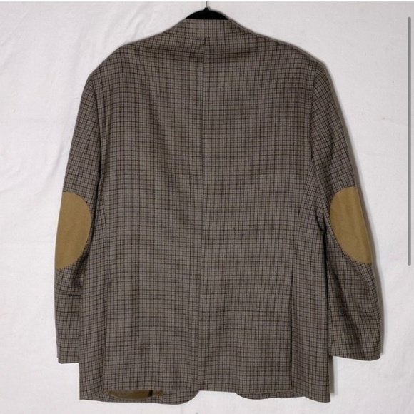 Alfred Alfred Sung Moores Luxury Wool Blazer Suit Jacket 46L - Picture 2 of 11